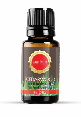 100% Pure Organic Cedarwood Essential Oil